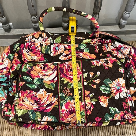 Vera Bradley weekender English rose - Picture 3 of 5